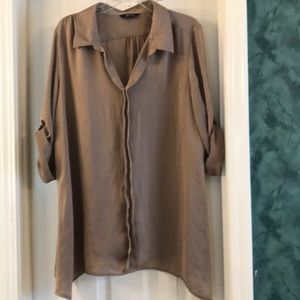 Renuar Tan Blouse